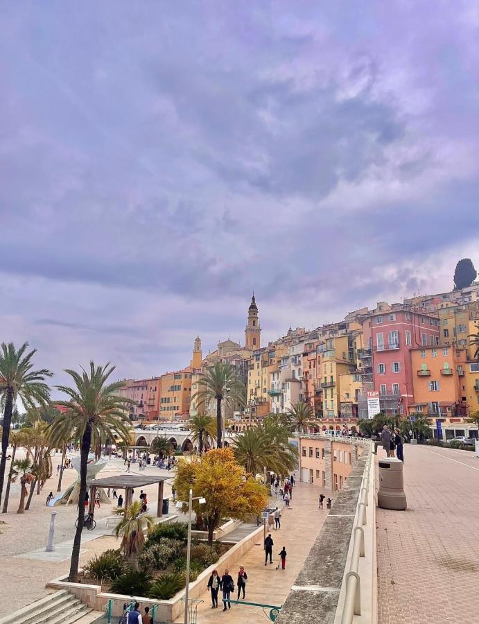 Charmant Studio A Menton Exterior foto